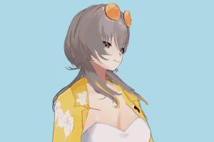 Model vrm, vrm models, vrchat, booth, female, girl, hentai, characters, animated, rigged